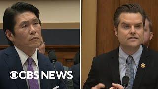 Watch: Rep. Matt Gaetz questions Robert Hur over Biden classified documents probe