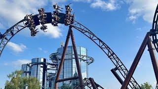 Voltron nevera onride at europapark germany the best mack stryker coaster BEYOND VERTICAL