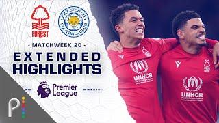 Nottingham Forest v. Leicester City | PREMIER LEAGUE HIGHLIGHTS | 1/14/2023 | NBC Sports