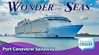 Wonder of the Seas | Port Canaveral Sailaway