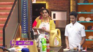 Celebrity MasterChef Latest Promo :Dipika Kakar Dish Spoiled Fall From Her Hand Made Chef Manu Angry