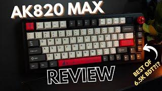 Ajazz AK820 MAX - Review - Best 75% keyboard under 6500 BDT!?!?