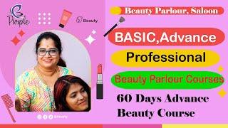 ADVANCE BEAUTY PARLOUR COURSE | Purple Beauty Parlour and Academy