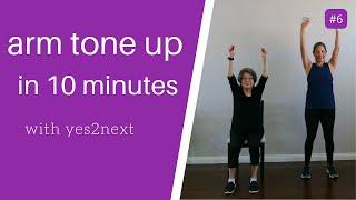 Tone up Arms, Batwings for Seniors, Beginner Exercisers