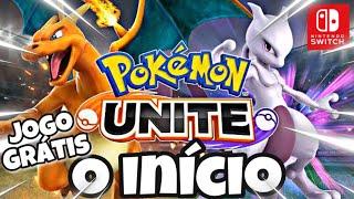 JOGO GRÁTIS POKÉMON UNITE LANÇAMENTO O INÍCIO DO GAMEPLAY #1 PETER TOYS