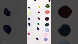 Colour mixing | DIY | crafterjyoti |