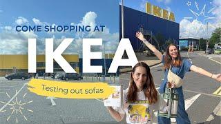 COME SHOPPING AT IKEA WITH US Trying out sofas, new in store, homeware haul