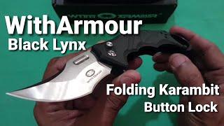 Black Lynx Folding Karambit