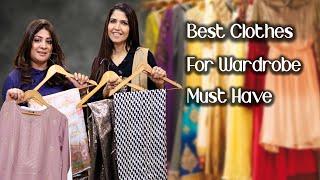 Best Outfit Ideas For Your Wardrobe 2024/ Must Have Dress Collection - Ghazal Siddique