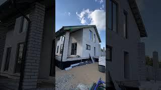 Двухэтажный дом 185 м2. Дом с 4 спальнями . #строительстводомов #домизгазобетона