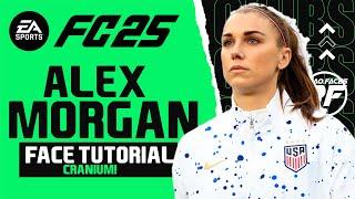 EA FC 25 ALEX MORGAN FACE CRANIUM -  Pro Clubs Face Creation - CAREER MODE - LOOKALIKE USA