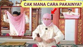 Cara memakai syal di kepala ala H4m45