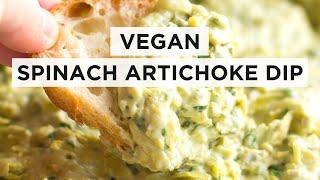 Vegan Spinach Artichoke Dip