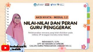 Modul 1.2 Aksi Nyata - Nilai dan Peran Guru Penggerak || Indahwati, S.Pd