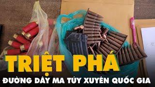 Phá đường dây ma túy xuyên quốc gia từ Lào về Việt Nam, thu giữ nhiều súng đạn