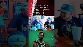 Alex’s Top 10 All-Time NBA List | Ep. 124