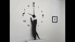 Clock cat