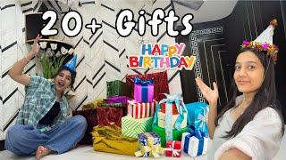 I gave Zainab 20 + gifts  on her Birthday | emotional speech | Sistrology | Rabia Faisal