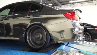 GTHAUS BMW F80 M3 on the dyno with Meisterschaft Exhaust!