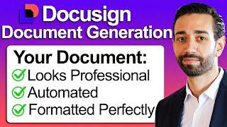 Docusign Document Generation: How To Create A Perfect Document Every Time