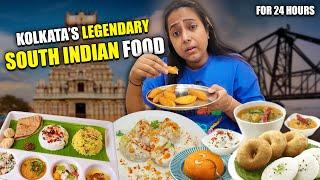 I ate Legendary SOUTH INDIAN Food for 24 Hours | Tomato Rice, Dahi Idli, Madrasi Puri Sabji & more