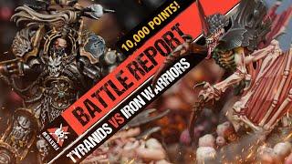 Tyranids vs Chaos Space Marines 10,000 POINTS | Warhammer 40k Battle Report