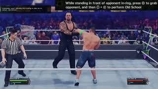 WWE 2K23 Show Case   Undertaker Old School to John Cena