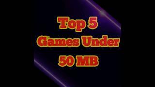 TOP 5 Games Under 50 MB || Offline Games||Best Android Games#shorts