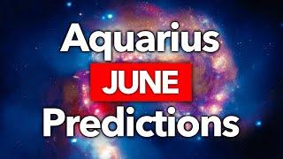 AQUARIUS - "You're Going ALL IN this Month! Big Shift!" June 2025 Tarot Reading