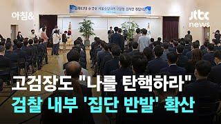 고검장도 "나를 탄핵하라"…검찰 내부 '집단 반발' 확산 / JTBC 아침&
