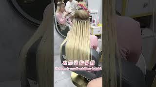 Professional hairdressing, hair, extensions, wigs, etc.#接发 #美发 #长发 #假发 #Hairdressing#Wig#style#hair