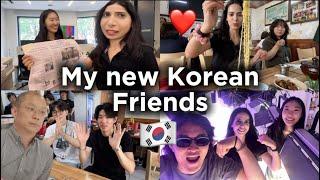 Making new friends in Korea ️