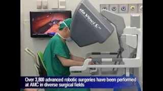 GLOBAL ROBOTIC SURGERY TRAINING CENTER LAUNCHED AT AMC