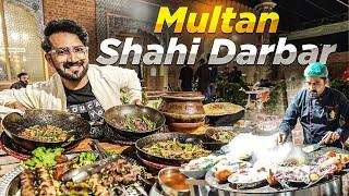 Extreme Desi Food LEVEL 9999 in Multan  Shahi Platter, Mutton Karahi, Beef Pulao Street Food Multan