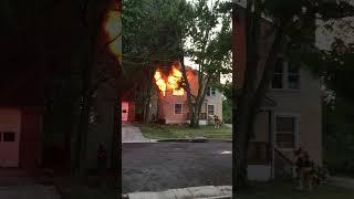 House fire in 800 block of Hardin Street in Columbia