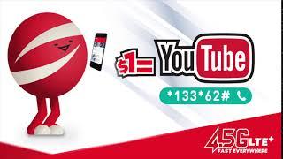 Metfone - Unlimited YouTube Plan