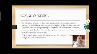 Local culture (education purposes)