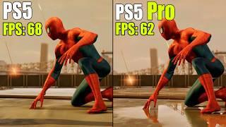 PS5 vs. PS5 Pro | Marvel's Spider-Man 2 Comparison | Loading, Graphics, Resolution and FPS Test