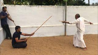 SILAMBAM | demonstration and fight by Master