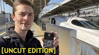 Smoking a Cigarette on the Shinkansen at 176mph [UNCUT]