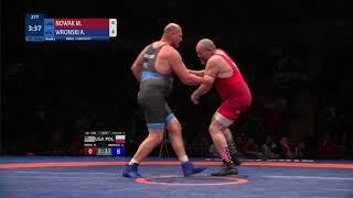 Round 3 GR - 130 kg: M. NOWAK (USA) v. A. WRONSKI (POL)