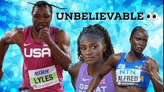 Shocking what they are saying about Noah Lyles. Julien Alfred vs Dina Asher-Smith