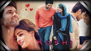 Kushi Title Song️ #trending   #love #reels #kushi #vijaysamantha #telugu #whatsappstatustelugu