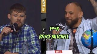 JEAN SILVA GOES OFF BRYCE MITCHELL AT PRESS CONFERENCE