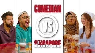 COMEDIAN VS SINGAPORE - SGAG SPECIAL (DAS & ZAKI VS SYA & QUEENIE) Part 1