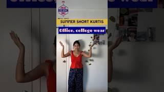 Meesho Short kurtis haul #meesho #meeshohaul #meeshofinds #trendingshorts #trend #viralshorts #kurti