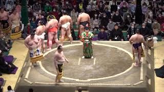 幕内 土俵入り【大相撲 令和5年 1月場所】初日  2023/1/8 Makuuchi Dohyoiri  [Grand Sumo] 現地観戦