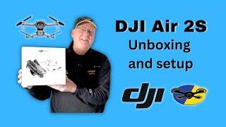 DJI Air 2S unboxing, activation and setup