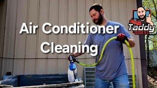 How do you clean an air conditioner?