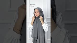 Ini nih Hijab Pashmina Kaos yang lagi Viral, Kamu wajib punya #hijab #tutorialhijabsimple #shorts